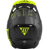 Fly Fly Formula Helmet Carbon Vector Matt Hi Viz Grey Black - Thumbnail 2