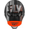 Fly Fly Formula Helmet Carbon Vector Matt Orange Grey Black - Thumbnail 3