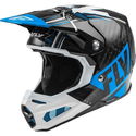 Formula Helmet Carbon Vector Blue White Black