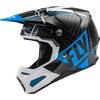 Fly Fly Formula Helmet Carbon Vector Blue White Black - Thumbnail 2