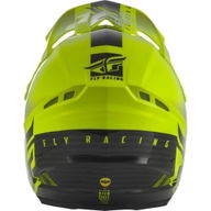 F2 Carbon Shield Helmet Yellow Black