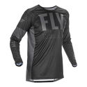 Lite MX Jersey Black Grey