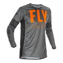 Lite MX Jersey Grey Orange Black