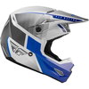 Fly Fly Kinetic Drift Helmet Blue Charcoal White - Thumbnail 3