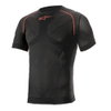 Alpinestars Alpinestars Ride Tech V2 Top Short Sleeve Black Red - Thumbnail 1