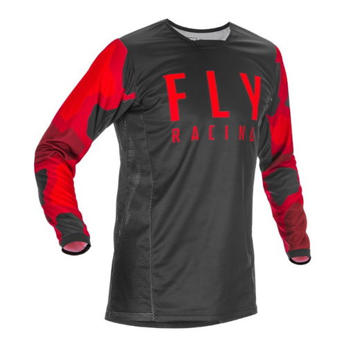 Fly Kinetic K221 Jersey Red Black Size: Mens UK - S