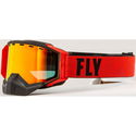 Goggle Zone Pro Snow Black Red - Orange Polarised Smoke Lens