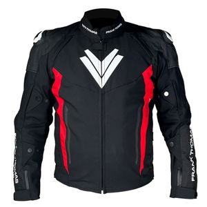 Frank Thomas Qualifier II Tex Jacket Black Red White