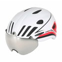 Vision Helmet White Red