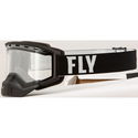Goggle Focus Snow Black White - Clear Lens