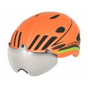 Vision Helmet Orange Black