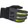 Fly Fly F-16 Gloves Grey Black Neon Yellow - Thumbnail 1