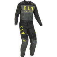 F-16 Pants Grey Black Neon Yellow