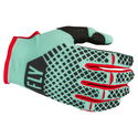 Kinetic S.E. Gloves Mint Black Red