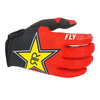 Fly Lite Rockstar Gloves Black Red Yellow Size: Mens - S