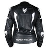 Frank Thomas Frank Thomas Qualifier II Ladies Leather Jacket Black White - Thumbnail 3