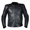 Frank Thomas Frank Thomas Qualifier II Leather Jacket Black - Thumbnail 1