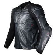 Qualifier II Leather Jacket Black