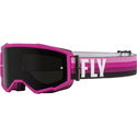 Goggle Zone Pink Black - Dark Smoke