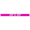 Fly Fly Goggle Zone Pink White - Sky Blue Mirror Smoke Lens - Thumbnail 2