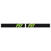 Fly Fly Goggle Zone Black Neon Yellow - Silver Mirror Smoke Lens - Thumbnail 2