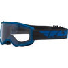 Fly Fly Goggle Focus Deep Blue - Clear Lens - Thumbnail 1