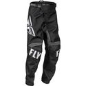 F-16 Youth Pants Black White