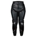 Qualifier II Ladies Leather Jeans Black