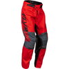 Fly Fly Kinetic Khaos Youth Pants Black Red Grey - Thumbnail 1