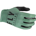 Media Gloves Sage Green Black