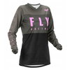 Fly Fly F-16 Womens Jersey Grey Black Pink - Thumbnail 1