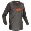 Fly Fly F-16 Youth Jersey Grey Orange - Thumbnail 1