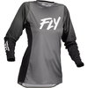 Fly Fly Lite Womens Jersey Grey Black - Thumbnail 1