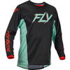 Fly Fly Kinetic SE Rave Jersey Black Mint Red - Thumbnail 1
