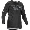 Fly Fly Kinetic Fuel Jersey Black White - Thumbnail 1