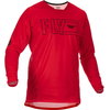 Fly Fly Kinetic Fuel Jersey Red Black - Thumbnail 1