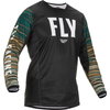 Fly Fly Kinetic Wave Jersey Black Rum - Thumbnail 1