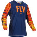 Kinetic Wave Jersey Navy Orange
