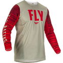 Kinetic Wave Jersey Grey Red
