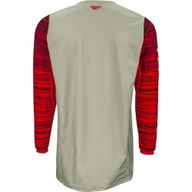 Kinetic Wave Jersey Grey Red