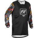 Kinetic Rebel Youth Jersey Black Grey