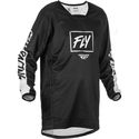 Kinetic Rebel Youth Jersey Black White