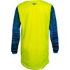 Fly Fly Kinetic Wave Youth Jersey Neon Yellow Blue - Thumbnail 2
