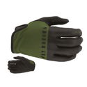 Media Youth Gloves Dark Forest Green Black
