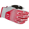 Fly Fly Kinetic Youth Gloves Red Grey - Thumbnail 1