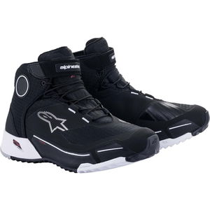 Alpinestars CR-X Drystar Riding Shoes Black White