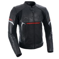 Raiden 3.0 Leather Jacket Black Red
