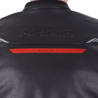 Raiden 3.0 Leather Jacket Black Red