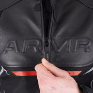 Raiden 3.0 Leather Jacket Black Red