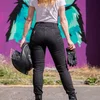 MotoGirl MotoGirl Julia Leggings Black - Thumbnail 5
